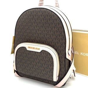 Michael Kors Medium Jaycee Zip Packet Backpack Powder Blush